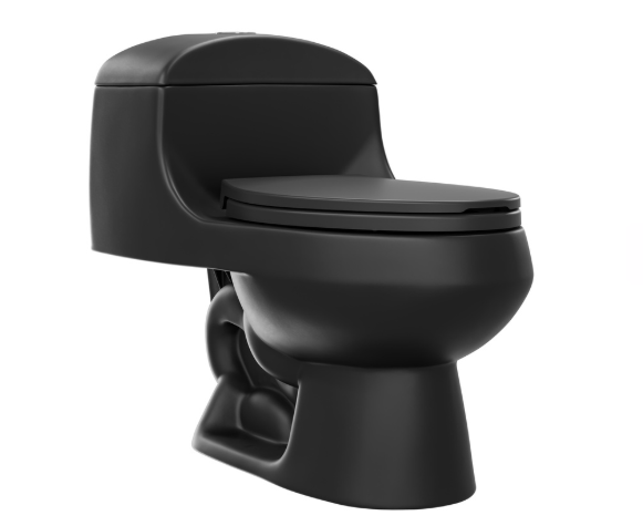 SANITARIO MONTECARLO NOVO SINGLE NEGRO MATE